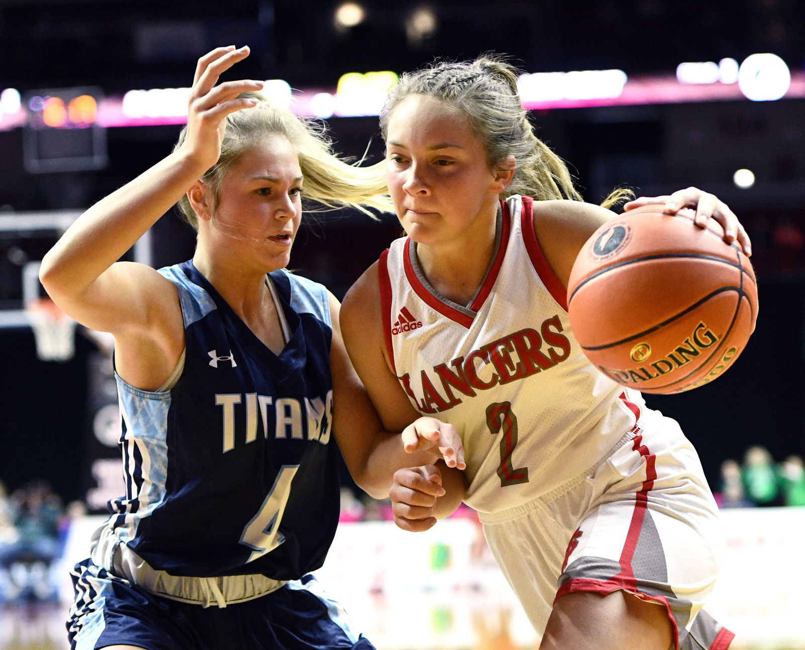 North Scott vs Lewis Central state basketball